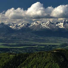 Vysoké Tatry z Kráľovej hole